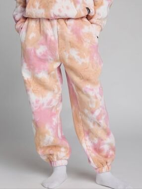 NWT Comfrt Minimalist Tie Dye Sunset Joggers Pants